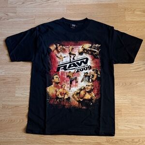 WWE Black and Red Raw 2009 Graphic Tee